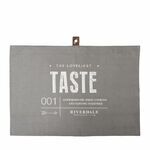 фото Полотенце кухонное декор taste сер 50х70 Riverdale