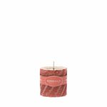 фото Свеча swirl rose 5х5см Riverdale