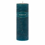 фото Свеча pillar цвет зел море 7.5х23см Riverdale