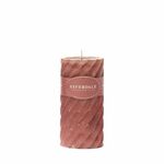 фото Свеча swirl ant. Rose 7.5х15см Riverdale