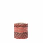 фото Свеча swirl розовая10х10см Riverdale