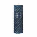 фото Свеча swirl midnight blue 7.5х23см Riverdale