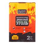 фото Уголь SuperGrill коробка 2 кг (2503)