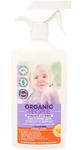 фото Спрей для стекол и зеркал Organic People Cristal glory с органическим лимоном и апельсином 500 мл