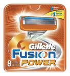 фото Сменные кассеты для станка Gillette Fusion Power 8шт