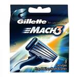 фото Сменные кассеты для станка Gillette Mach3 8 шт.