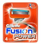 фото Сменные кассеты для станка Gillette Fusion Power 4шт.