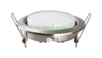 фото Встраиваемый UNIEL GX53/H4 SILVER