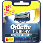 фото Кассеты сменные для бритья 6 шт. Gillette Fusion ProGlide (GIL-81658792)