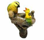 фото Фигура садовая Навесное гнездо с птенцами Тпк полиформ