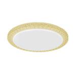 фото Светильник накладной светодиодный с диммером Citilux Кристалино Слим желтый CL715R362