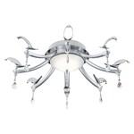 фото Потолочная люстра ID Lamp Uccelli 385/8PF-LEDSilver