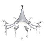 фото Подвесная люстра ID Lamp Uccelli 385/8-LEDSilver