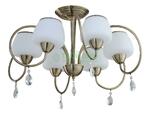 фото Люстра потолочная IDLamp 855 6PF-Oldbronze (855/6PF-Oldbronze)