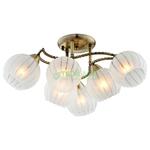 фото Потолочный светильник IDLamp 244/6PF-Oldbronze