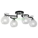 фото Потолочный светильник IDLamp 234/4PF-Blackchrome