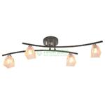 фото Потолочный светильник IDLamp 211/4PF-Blackchrome