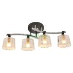 фото Потолочный светильник IDLamp 214/4PF-Blackchrome