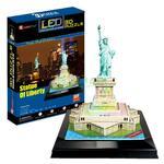 фото 3D-пазл CubicFun Статуя Свободы, с иллюминацией (США) (L505H)