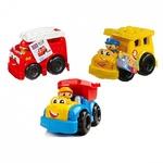 фото MEGA BLOKS FIRST BUILDERS Маленькие транспортные средства в ассорт