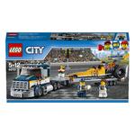 фото Игрушка Город  Грузовик для перевозки драгстера 60151