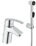 фото Смеситель для раковины с гигиеническим душем start Grohe