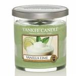 фото Ароматическая свеча в стакане Yankee candle маленькая Ваниль и лайм 198 г