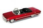 фото Игрушка модель винтажной машины 1:24 Chevrolet Impala 1963