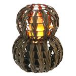 фото Светильник Luxa flame chevron gourd rattan