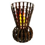 фото Светильник Luxa flame chevron rattan high