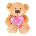 фото Медведь два цвета с бантом 40 см Magic bear toys SAL5216-H