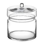фото Ваза с крышкой Hakbijl glass norman 16.5см