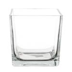 фото Ваза Hakbijl glass cubic 18x18см