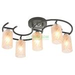 фото Потолочный светильник IDLamp 208/5PF-Blackchrome