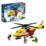 фото Игрушка город вертолёт скорой помощи Lego 60179