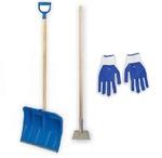 фото Набор инструментов Prosperplast лопата для снега, перчатки и ледоруб