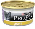 фото Корм для кошек PRO PLAN Light для кошек с избыточным весом, паштет с индейкой, 85г