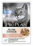 фото Корм для кошек PRO PLAN Nutri Savour для домашних кошек, с лососем, 85г