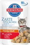 фото Корм для кошек Hill's Science Plan Sterilised Cat для стерилизованных кошек до 6 лет, с лососем 85г
