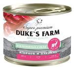 фото Корм для собак Duke's Farm ягненок, оленина, рис, шпинат 200 г
