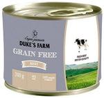 фото Корм для собак Duke's Farm Grain free говядина, клюква, шпинат 200 г