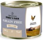 фото Корм для собак Duke's Farm Grain free курица, клюква, шпинат 200 г