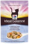 фото Корм для кошек HILL'S Ideal Balance Аппетитная форель, 85г