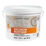 фото Покрытие декор декорум рустик  14 кг Vincent decor