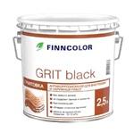 фото Грунтовка антикоррозионная Finncolor grit black белая 2.5 л