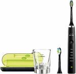 фото Электрическая зубная щетка PHILIPS DiamondClean HX9352 Black