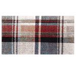 фото Коврик тартан красный Abc colors 150х80