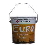 фото Лак Tikkurila Oyj Euro lacquer aqua п/г 2.7л