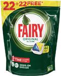 фото Капсулы для посудомоечной машины Fairy Original All in one Лимон 22+22 шт