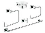 фото Набор аксессуаров GROHE Essentials Cube (5 предметов), хром (40758001)